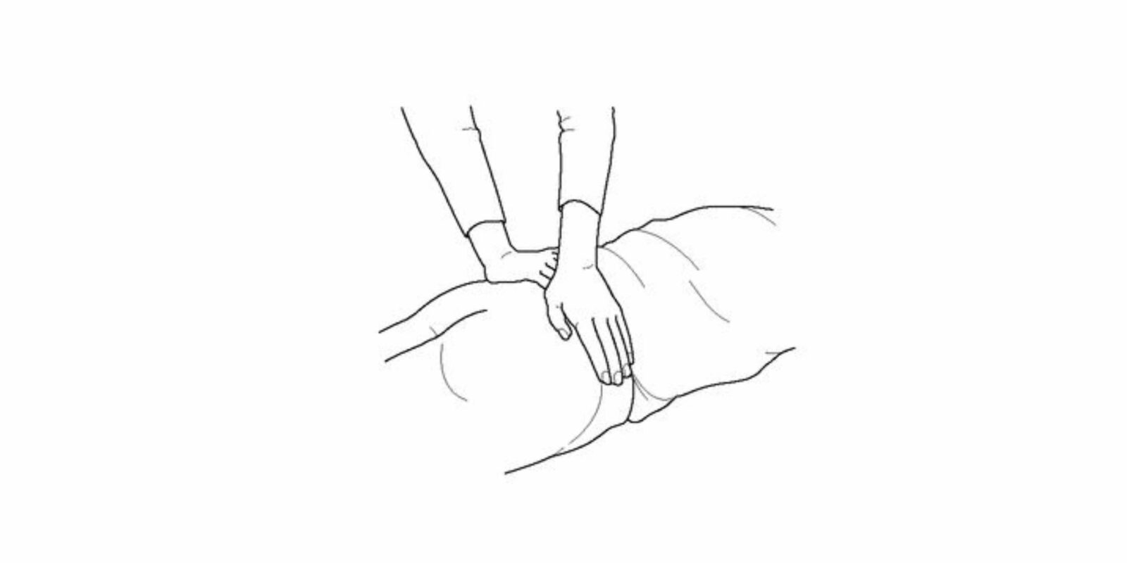 Reiki hand position the waist
