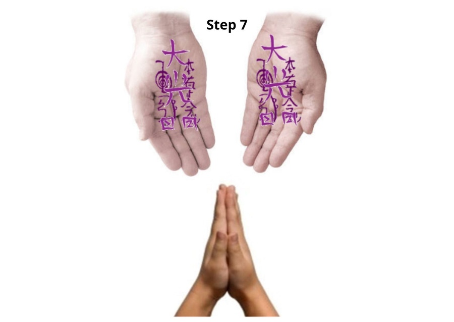 Step 7 (Standing In Front Of The Reiki Student)