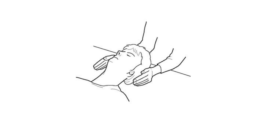 Reiki hand position the ears