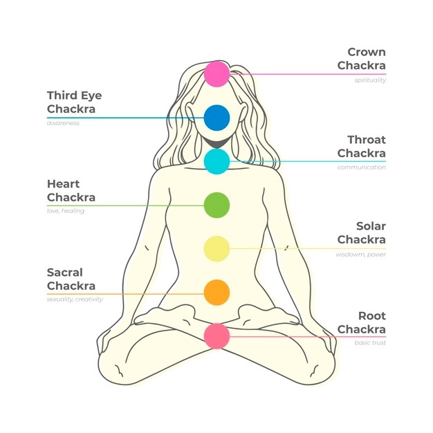 The 7 Major Chakras