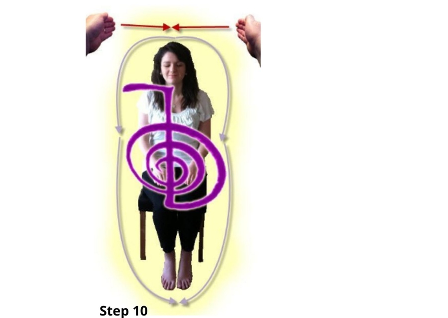 Step 10 (Standing In Front Of The Reiki Student)